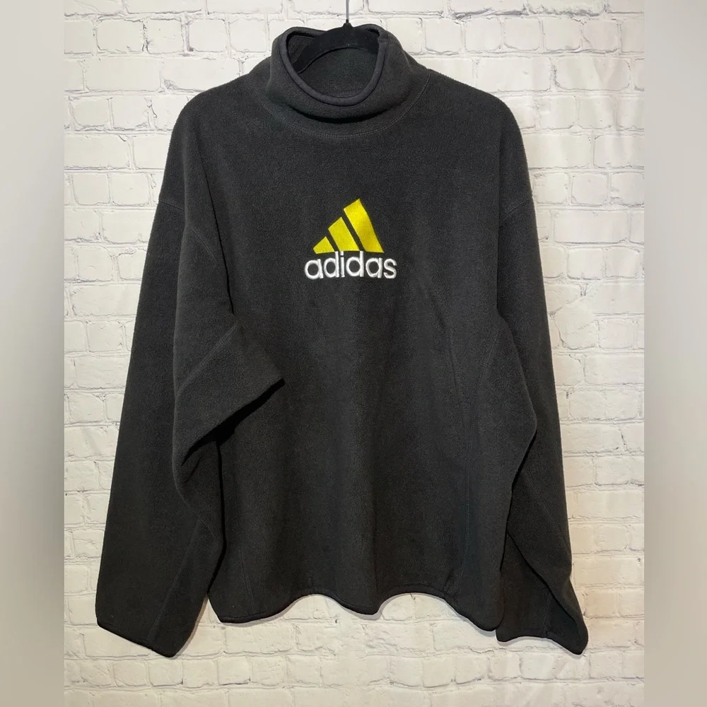Vintage 90’s adidas Ground Zero size large black - Picture 1 of 6